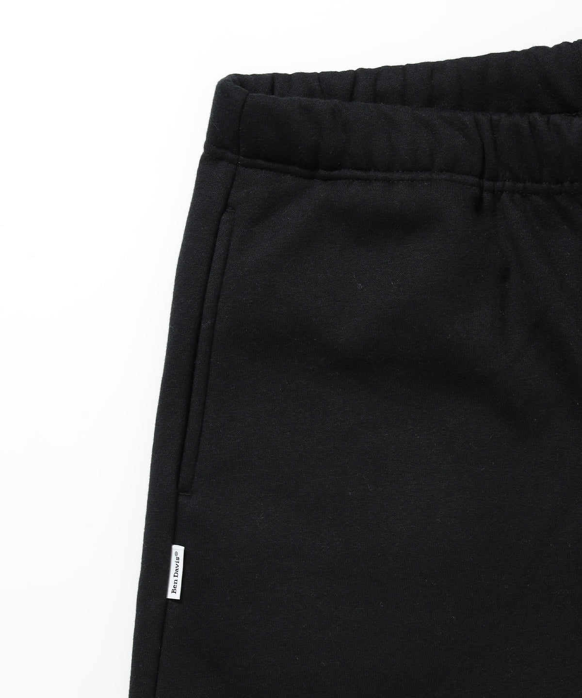 WIDE CURVE SWEAT PANTS / スウェットパンツ ワイドシルエット ルーズ ユニセックス ブラック