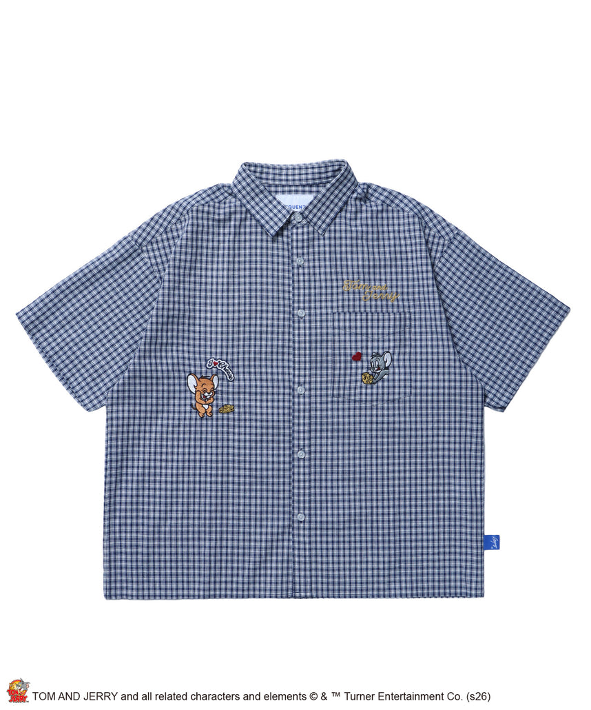 SEQUENZ（シークエンズ）】TJ ASSORTMENT EMB. SHIRT / トムとジェリー