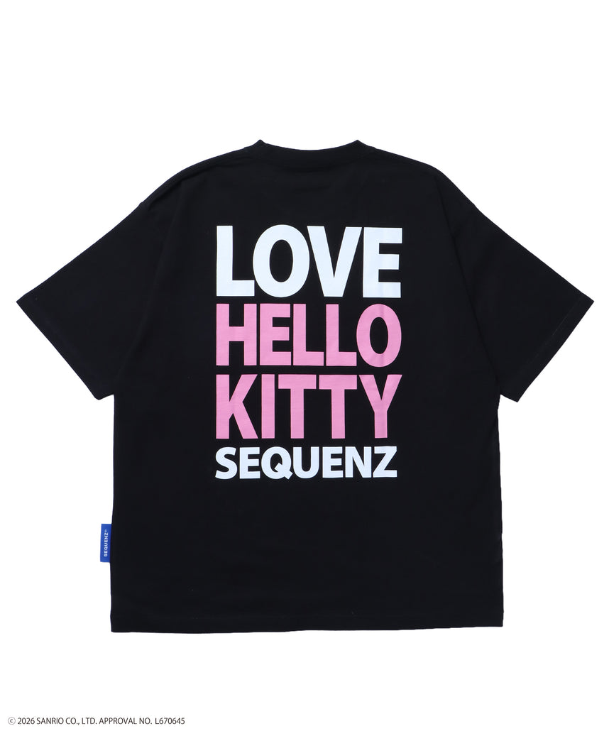 sqnz（エスキュンズ）】HK LOVE SEQUENZ TEE / ハローキティ キティ