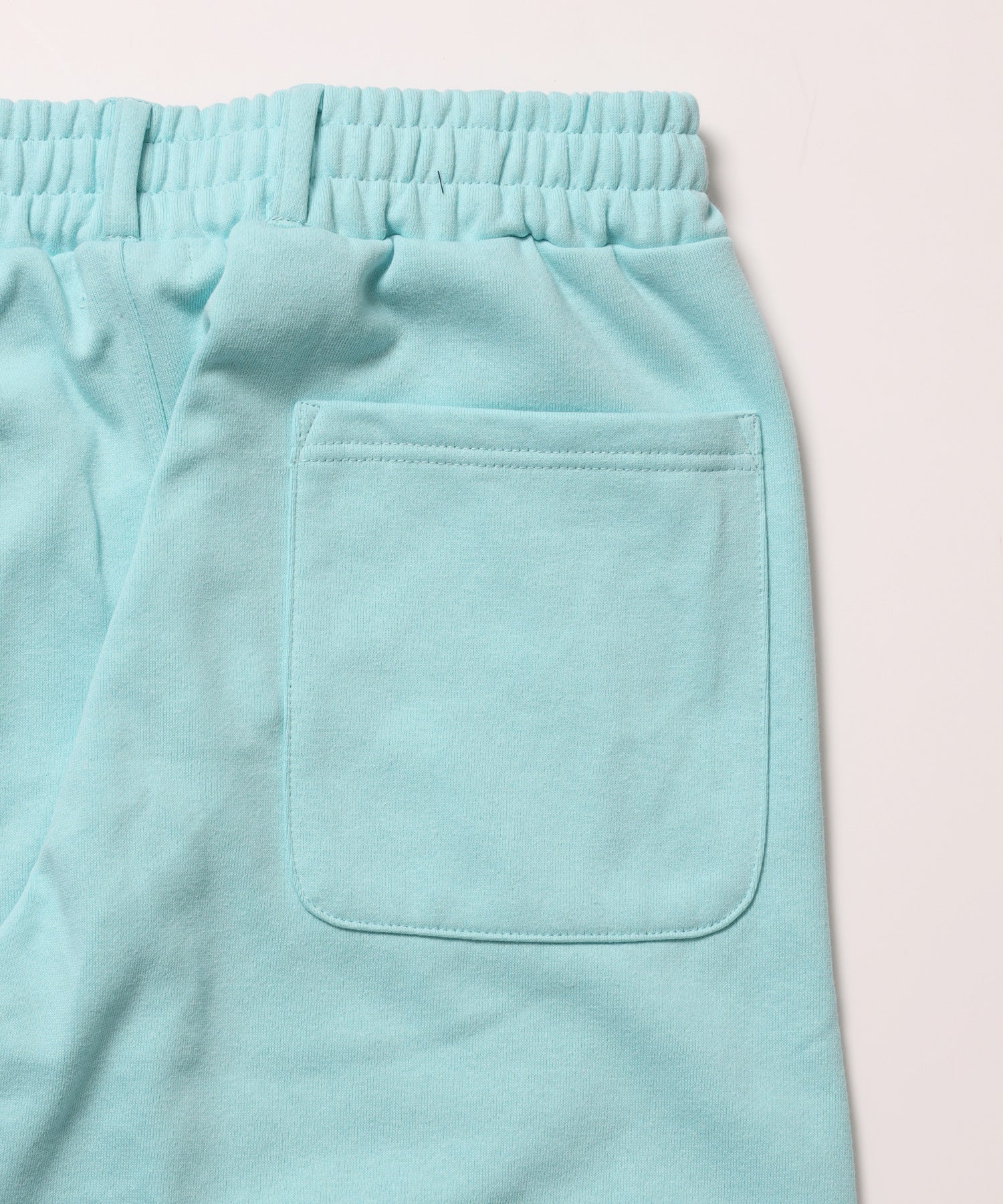 ※WEB限定 / ギンガムドットロゴスウェットパンツ / sqnzU spiral applique sweat pants