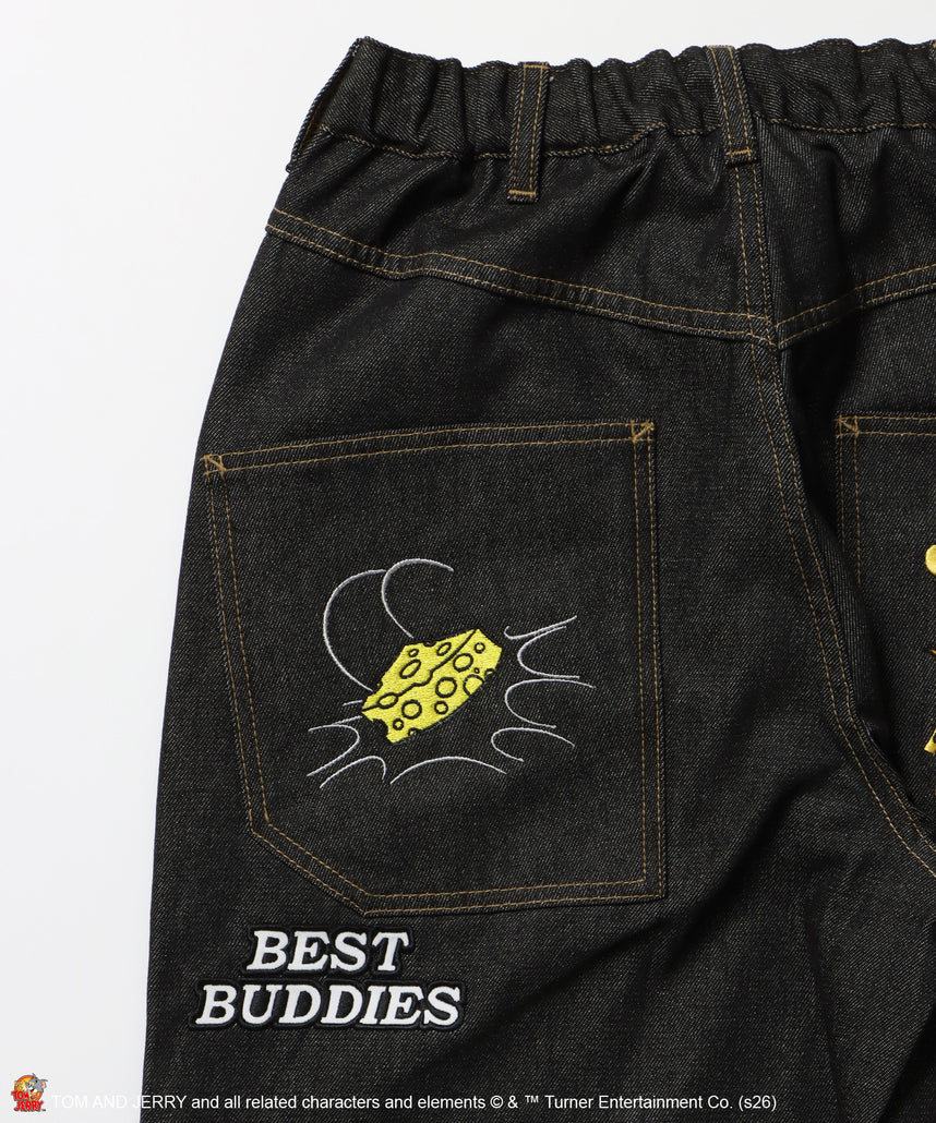 SEQUENZ（シークエンズ）】TJ JERRY AND TUFFY LOOSE DENIM / トムと