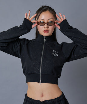 2点おまとめ✩ネイビーMスリーブダブルラインパーカー★レインボーグラデーションT TWO-TONE DOUBLE ZIP PARKA【FACE LOGO】 | NIER CLOTHING