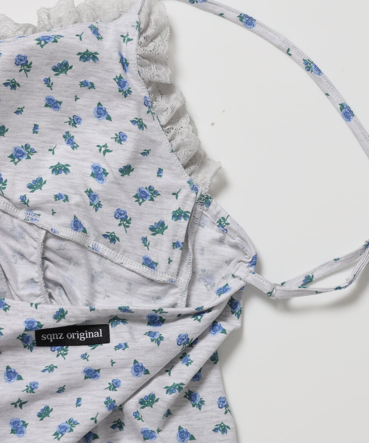 ※WEB限定 / レディースギャザーレースキャミ / sqnz gather lace camisole 柄83