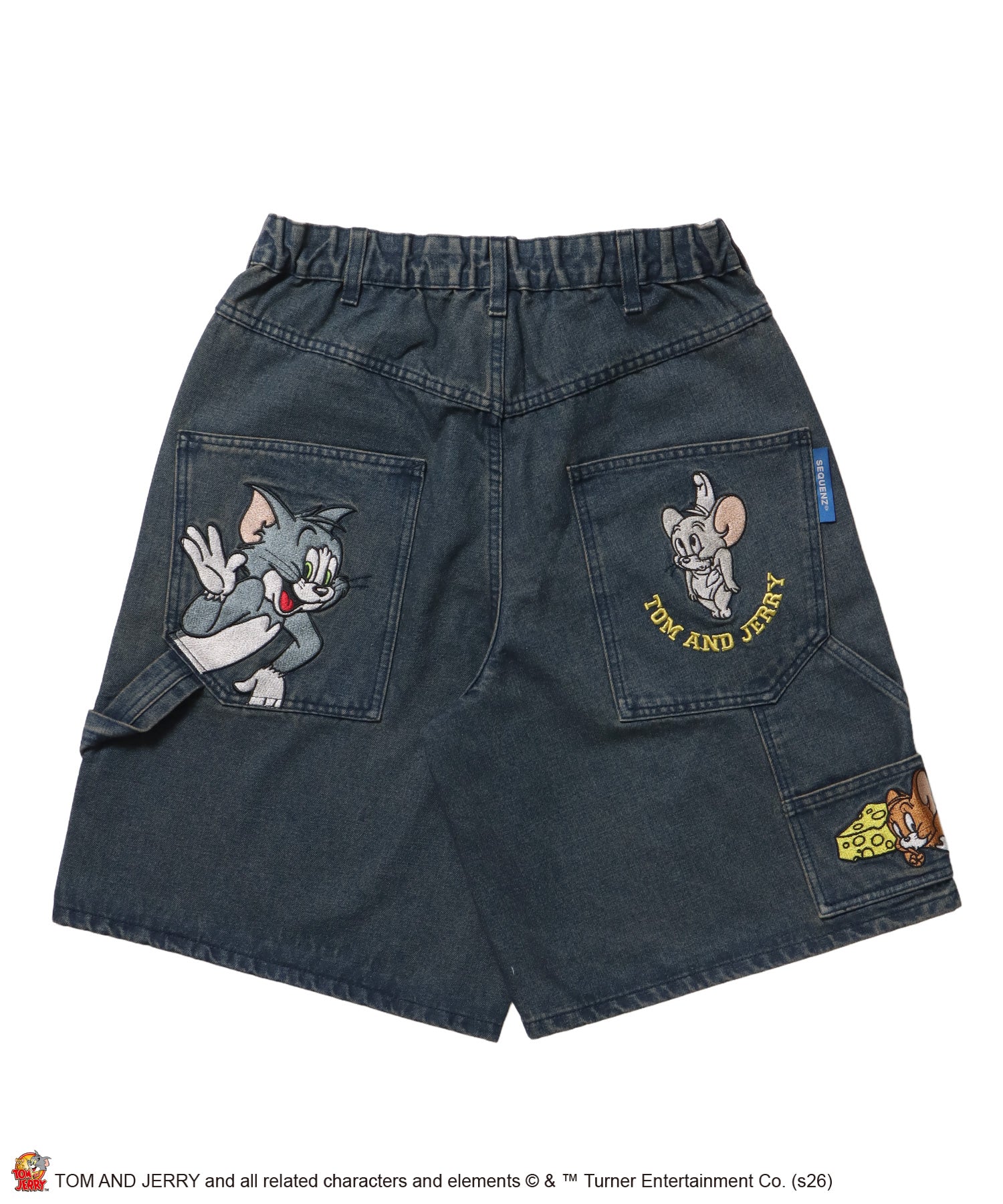 SEQUENZ（シークエンズ）】TJ STREET SHORTS DENIM / トムとジェリー