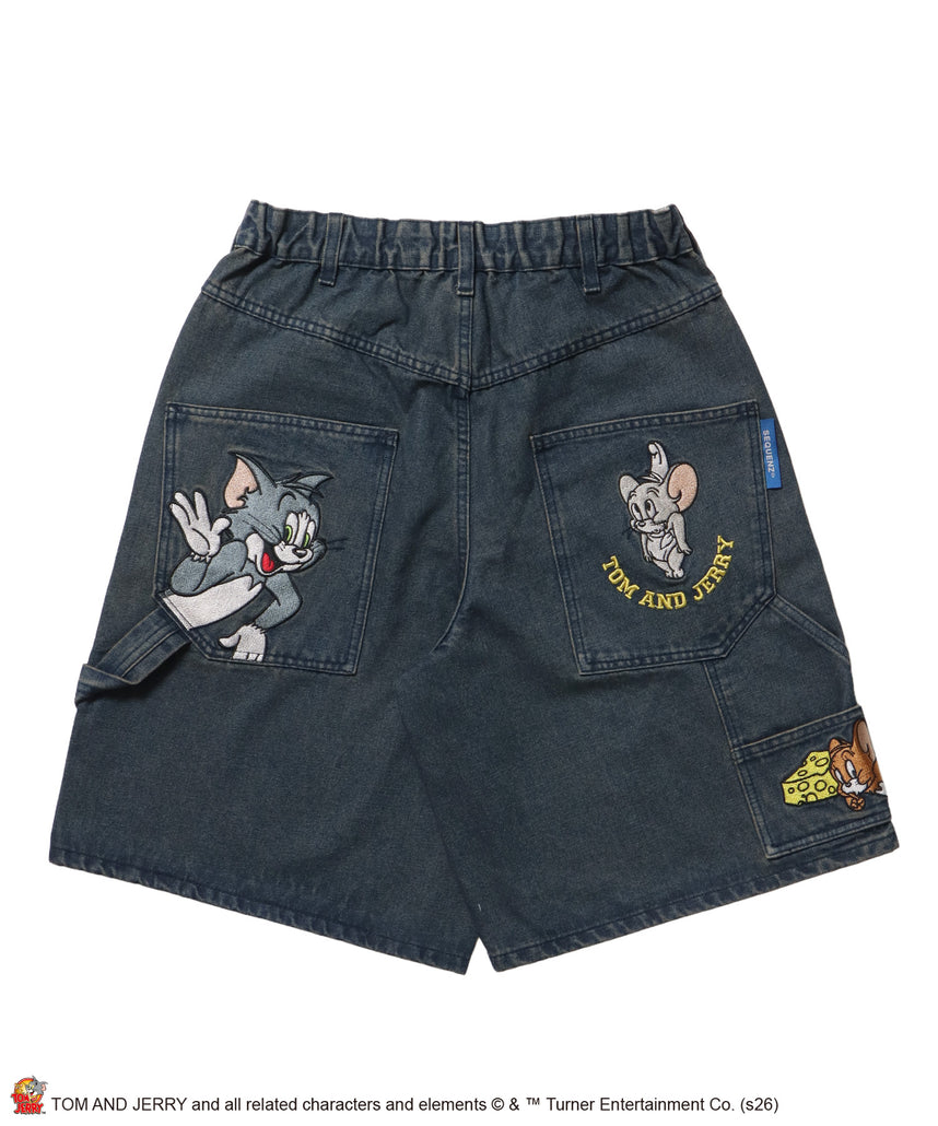 SEQUENZ（シークエンズ）】TJ STREET SHORTS DENIM / トムとジェリー
