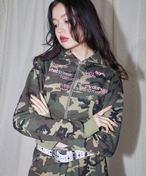 《予約商品》sqnz eyelet fit zip pk / レディース ジップパーカー フーディ ハトメ スタッズ ダフルジップ 裏起毛 ≪SET UP着用可能≫ 柄80