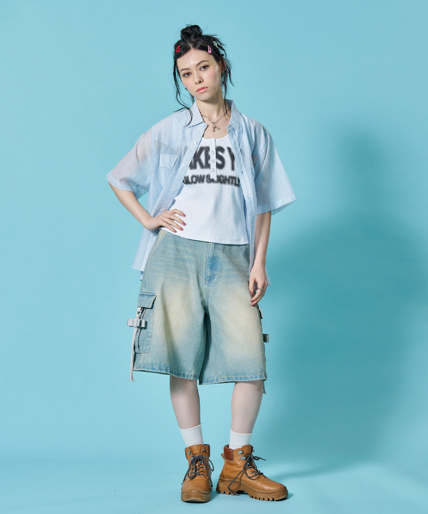 モデル：H163 Size:M ブルー