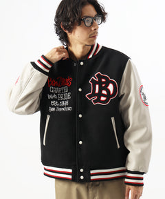 BEN DAVIS（ベンデイビス）】BD STADIUM JACKET / 刺繍 ワッペン OLD