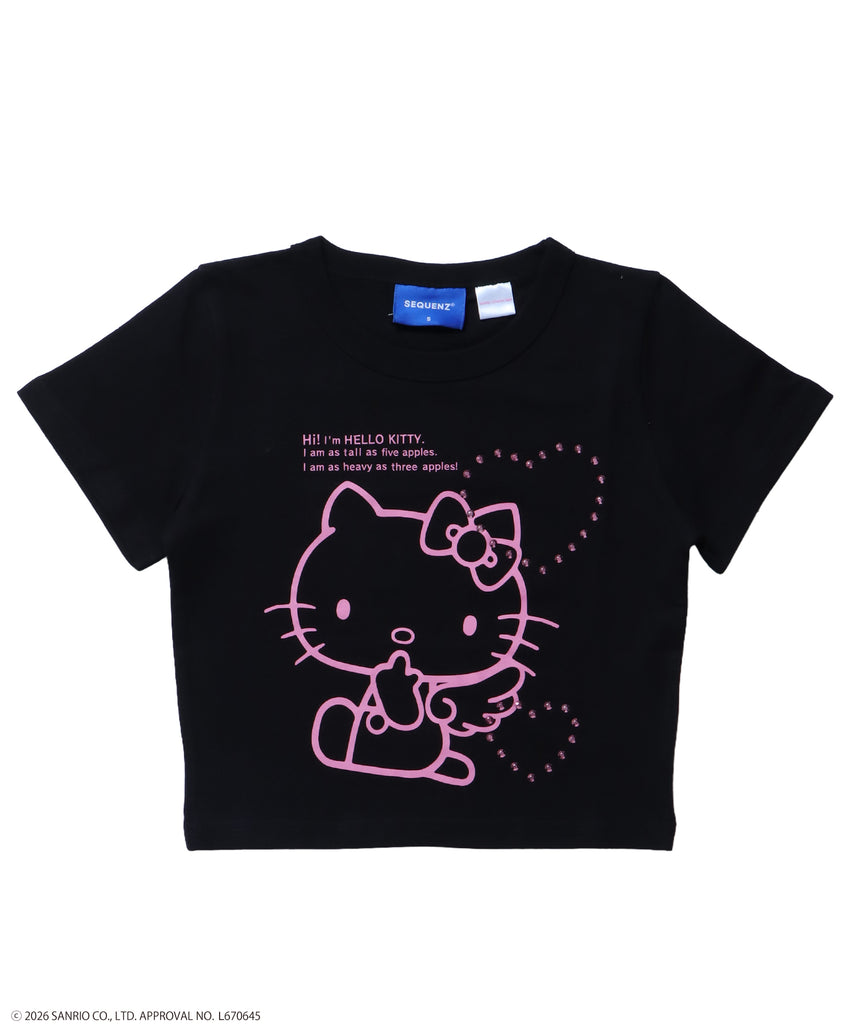 sqnz（エスキュンズ）】HK LOVE SEQUENZ TEE / ハローキティ キティ