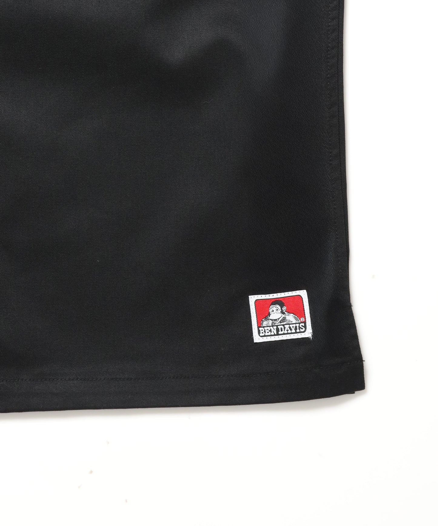 RACER S/S WORK SHIRT / 半袖 シャツ ワーク レギュラーカラー ボックスシルエット ブラック