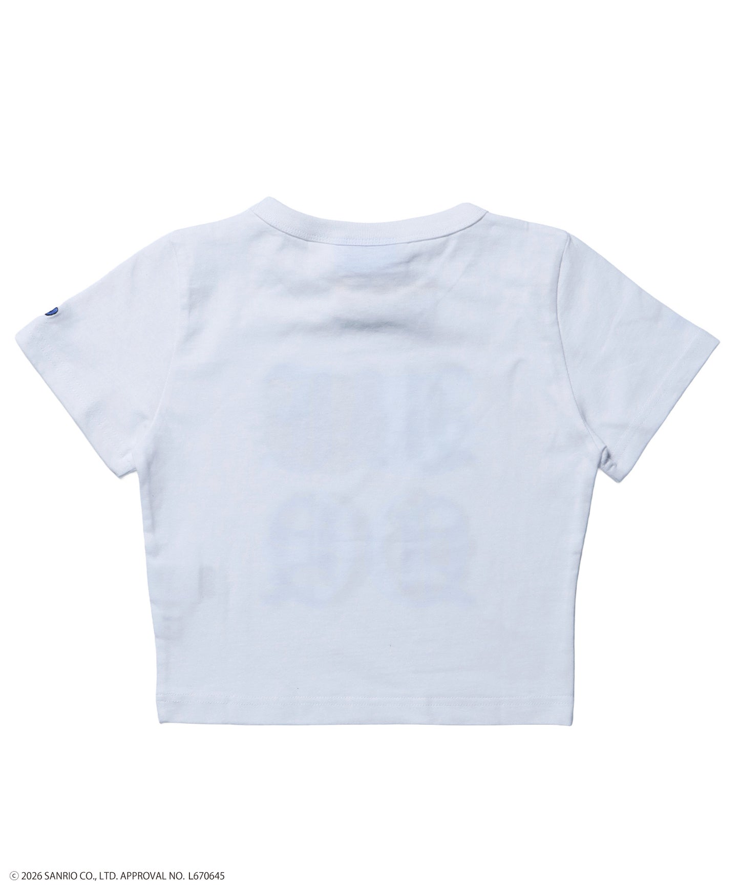 HK I LOVE “KI”TEE / ハローキティ キティちゃん 半袖 クルーネック プリント ワンポイント ホワイト