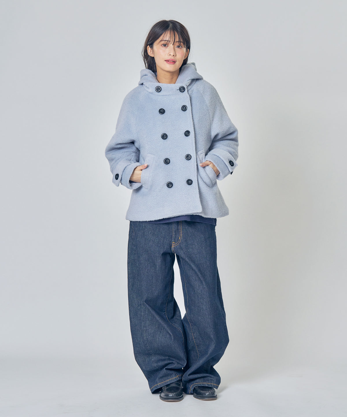 モデル：H157 Size:S　パステルブルー