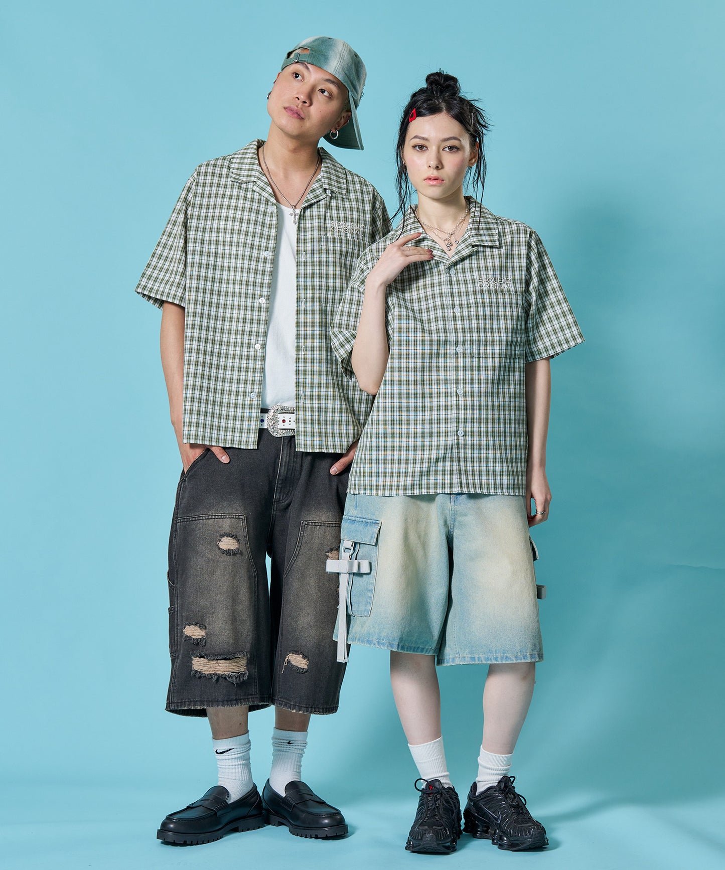 モデル：H178 Size:L H163 Size:S グリーン