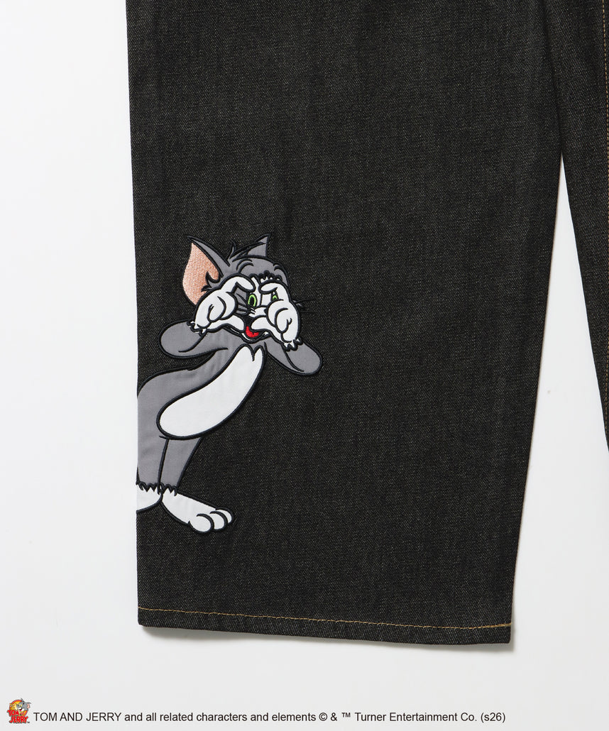 SEQUENZ（シークエンズ）】TJ JERRY AND TUFFY LOOSE DENIM / トムと