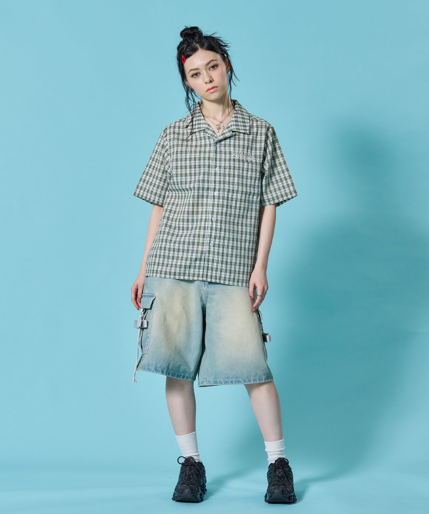 モデル：H163 Size:S グリーン