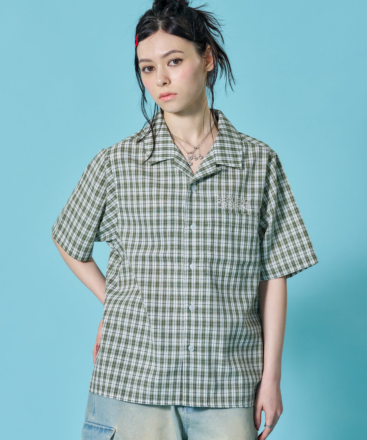 モデル：H163 Size:S グリーン