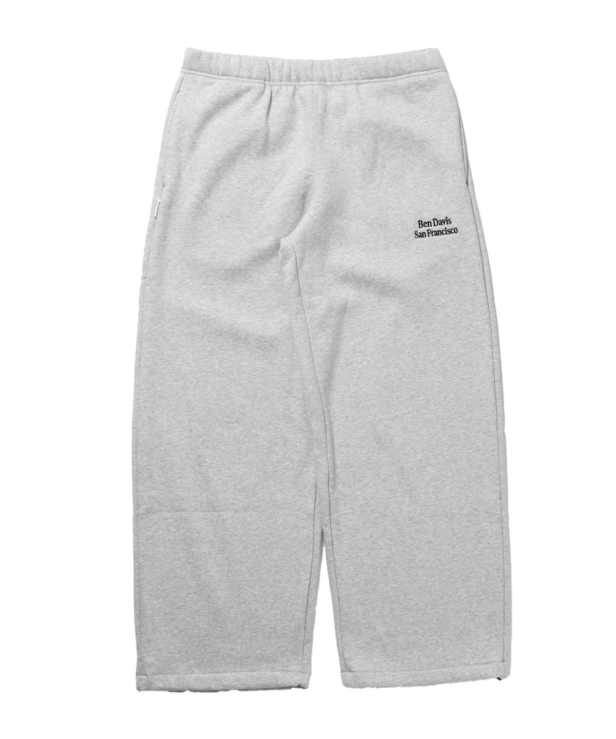 WIDE CURVE SWEAT PANTS / スウェットパンツ ワイドシルエット ルーズ ユニセックス グレー