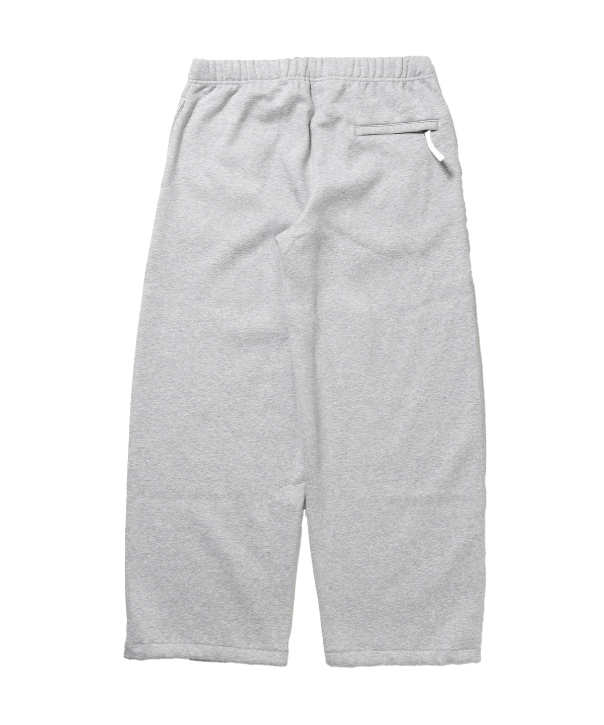 WIDE CURVE SWEAT PANTS / スウェットパンツ ワイドシルエット ルーズ ユニセックス グレー