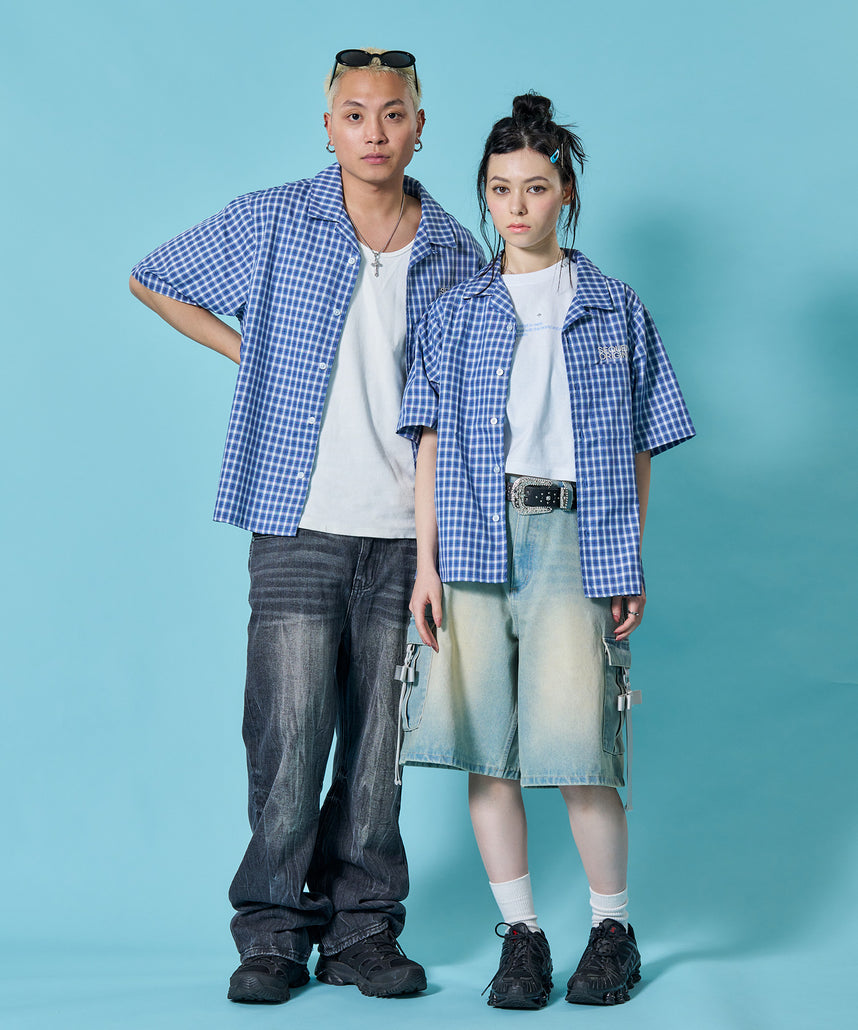 モデル：H178 Size:L H163 Size:S ブルー