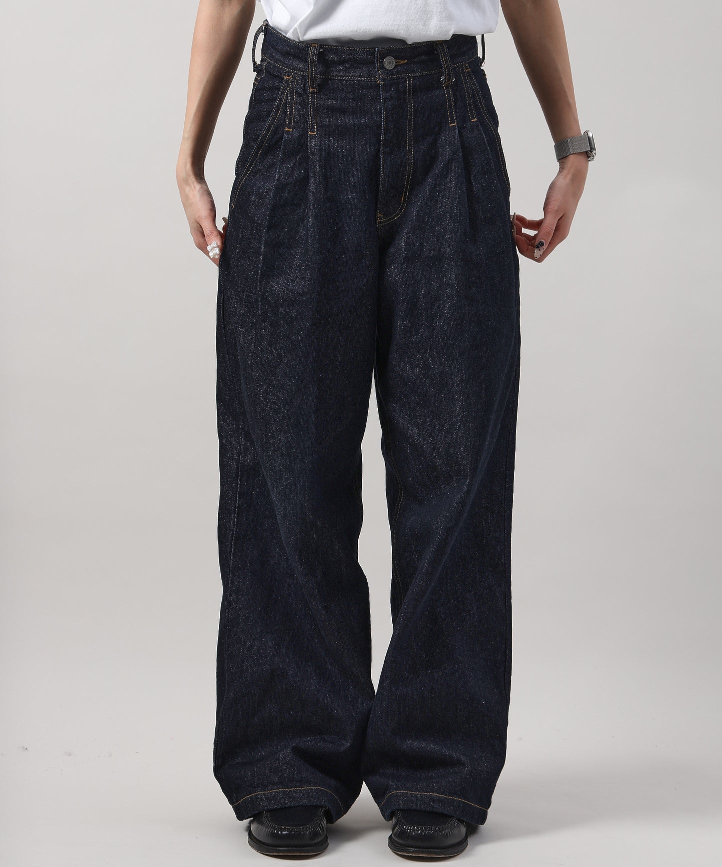 モデル：H163 Size:M　ネイビー