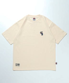 GORILLA BD EMB TEE / シンプルロゴ Tシャツ ストリート スプレー 刺繍 半袖 クリーム