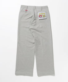 90TH H.SWEAT EXTRA WIDE PANTS / エクストラワイド スウェット パンツ ヘビーウエイト 裏毛 ドローストリング ≪セットアップ対応≫ グレー