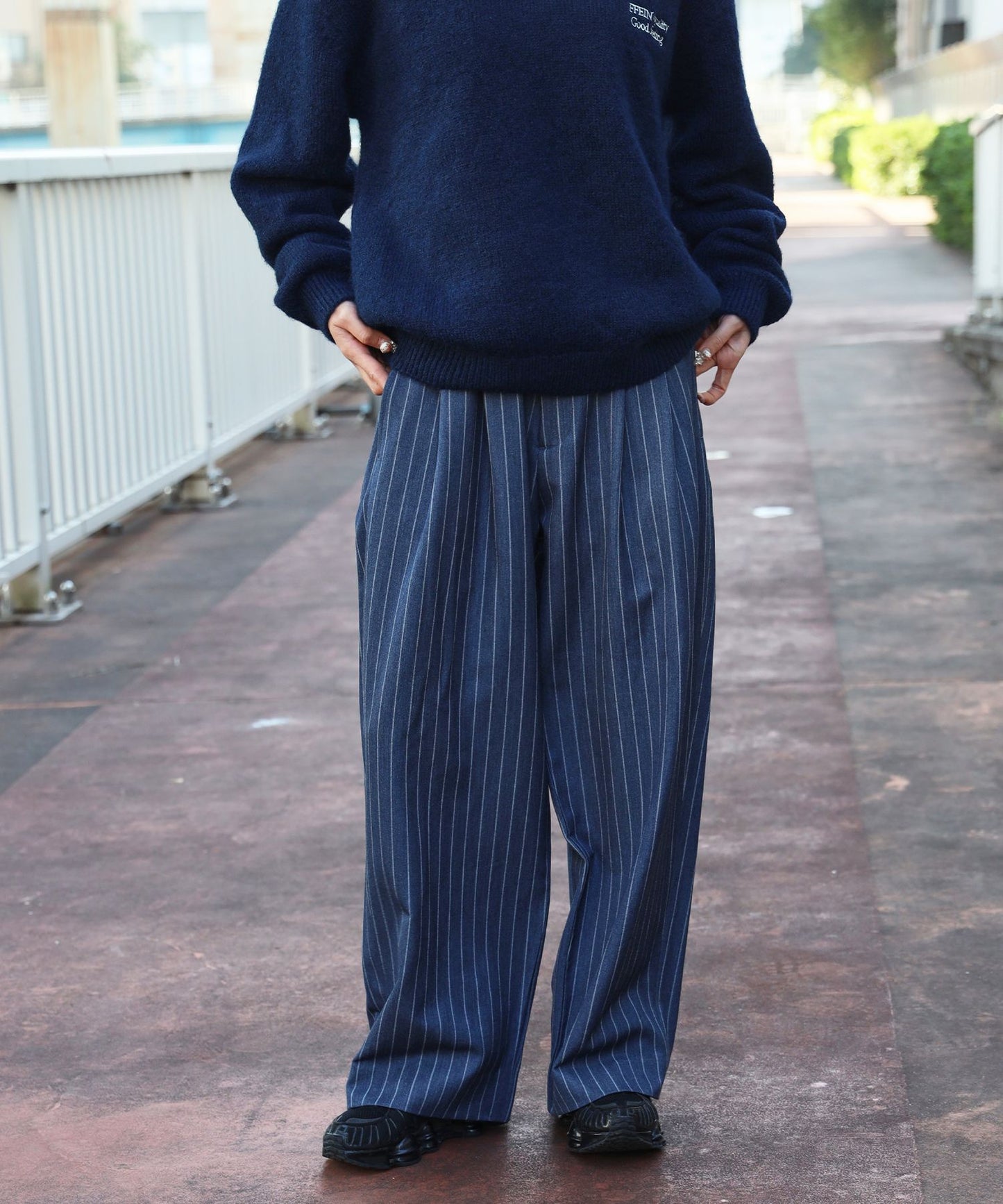 モデル：H163 Size:S：ブルーグレー