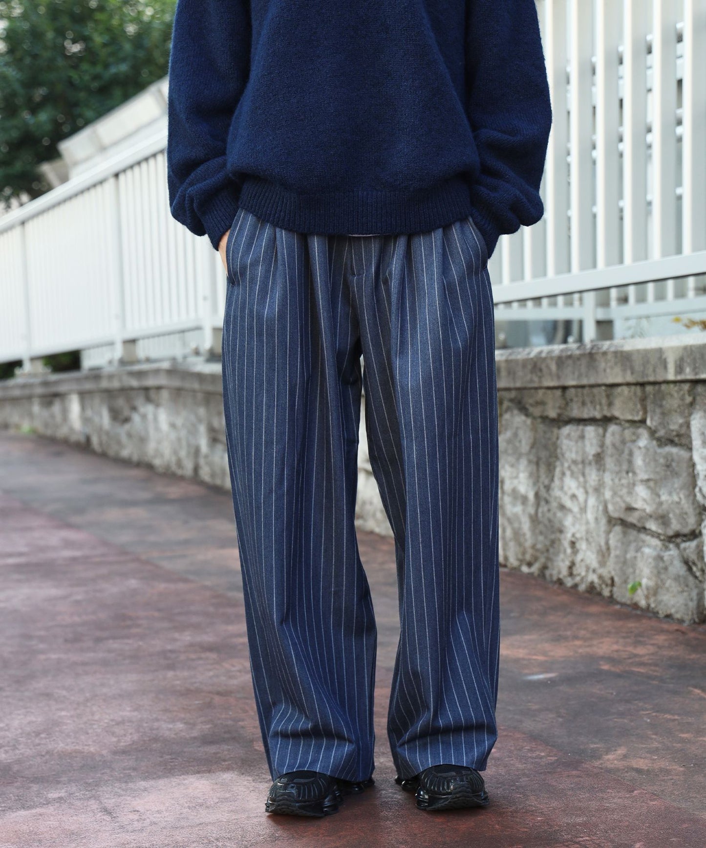 モデル：H163 Size:S：ブルーグレー