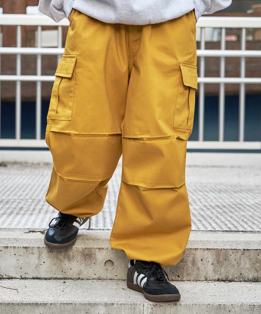 SNOW WORKERS PANTS / ルーズシルエット ワーク カラースノーパンツ 柄83