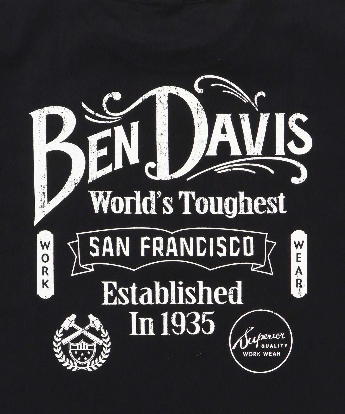 CLASSIC LOGO TEE / クラシックフィット Tシャツ 半袖 クルーネック プリント ワンポイント ブラック