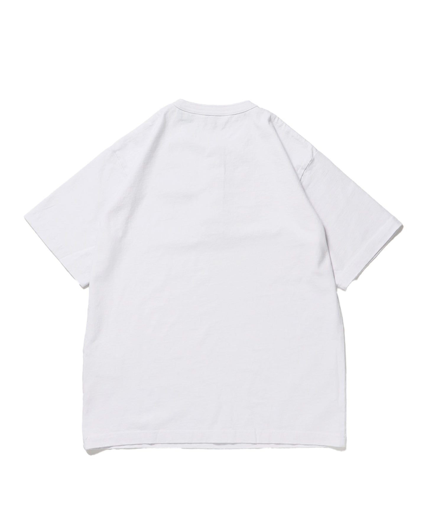 CLASSIC S/S HENLEY / Tシャツ ヘンリーネック  無地 シンプル ユニセックス 加工 ホワイト