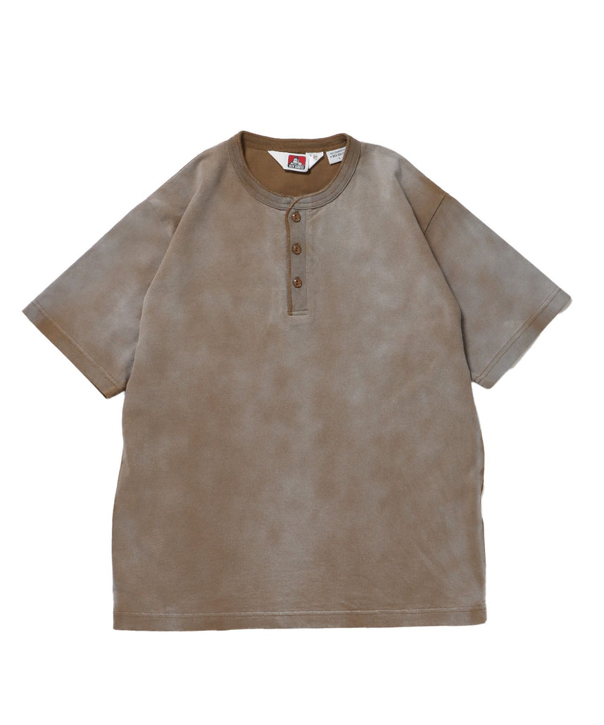 【BEN DAVIS（ベンデイビス）】CLASSIC S/S HENLEY ベージュ