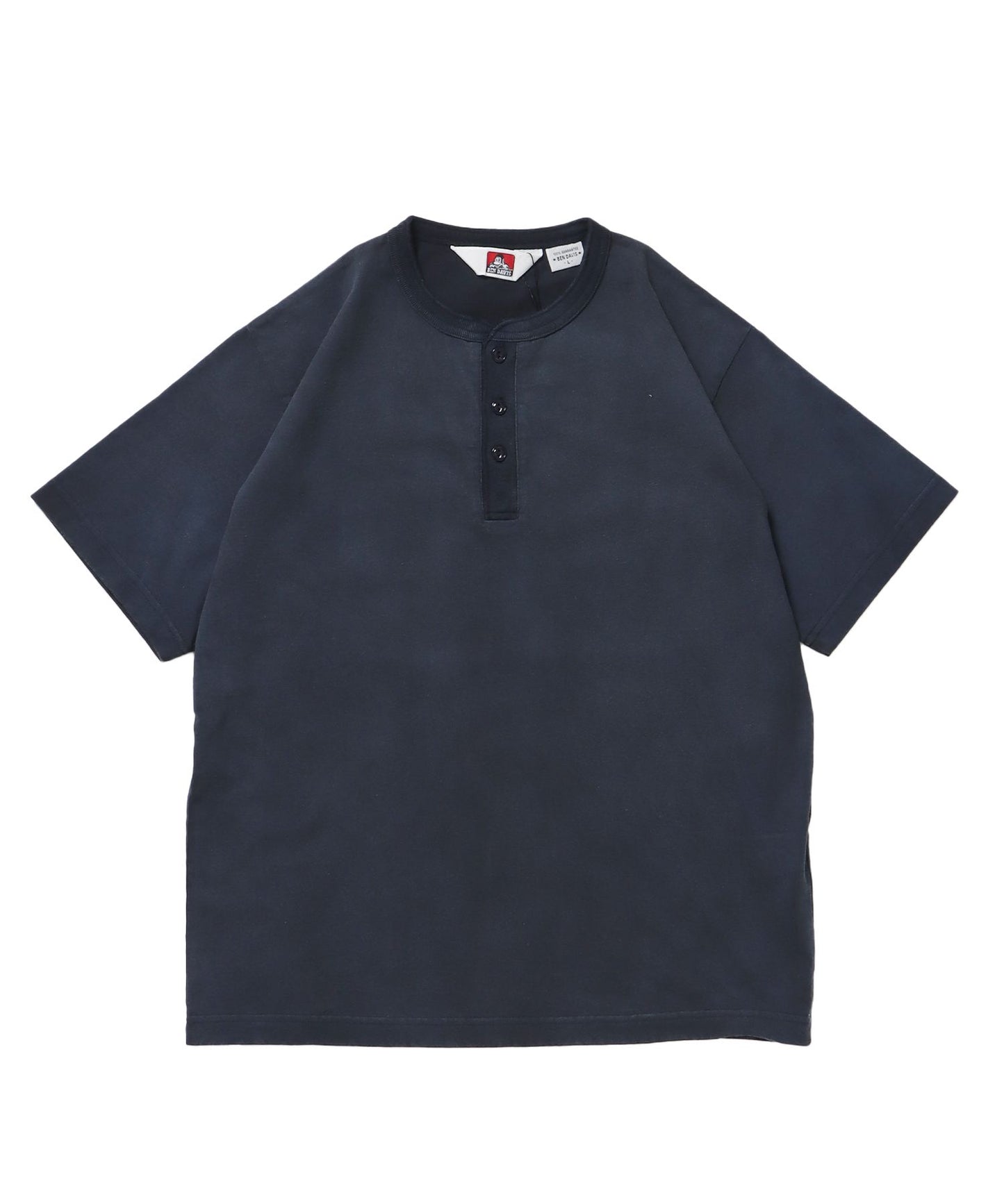 【BEN DAVIS（ベンデイビス）】CLASSIC S/S HENLEY ネイビー