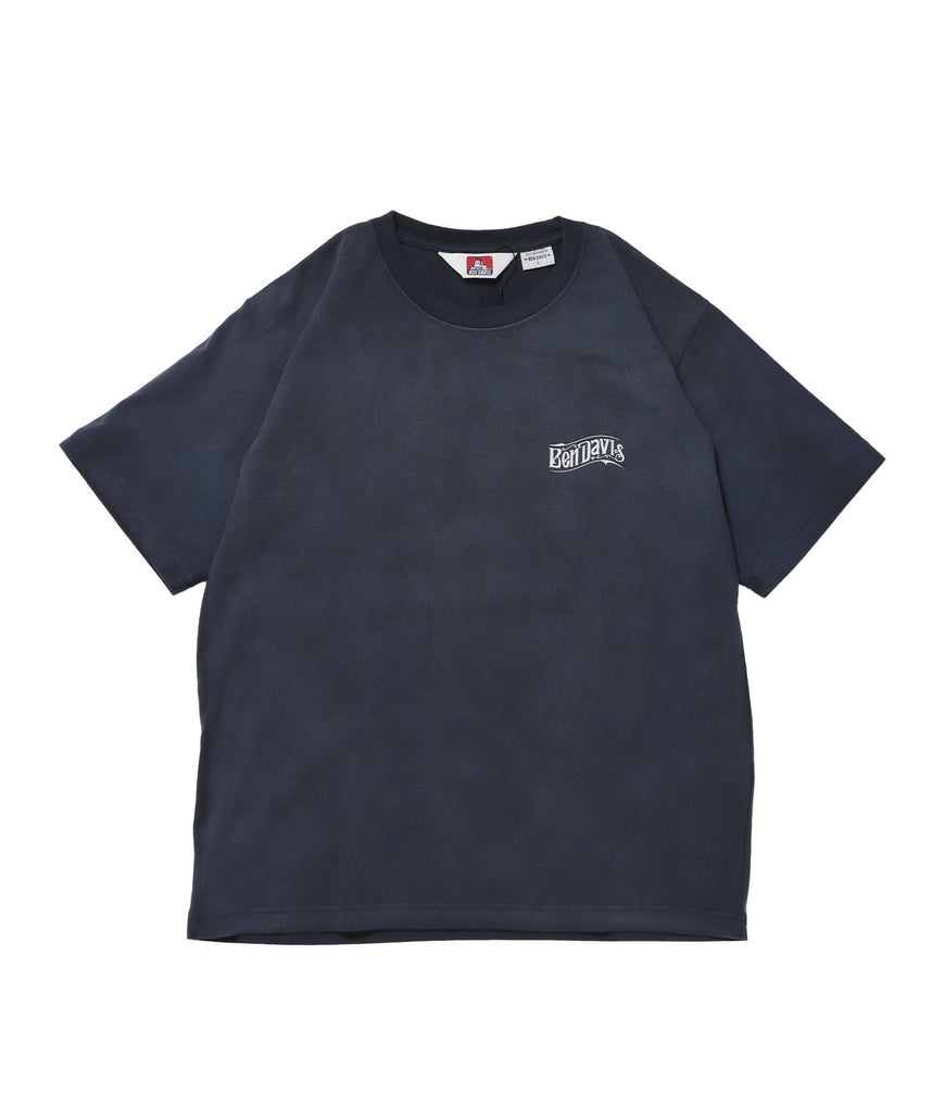 【BEN DAVIS（ベンデイビス）】OLD SIGN VNTG TEE ネイビー