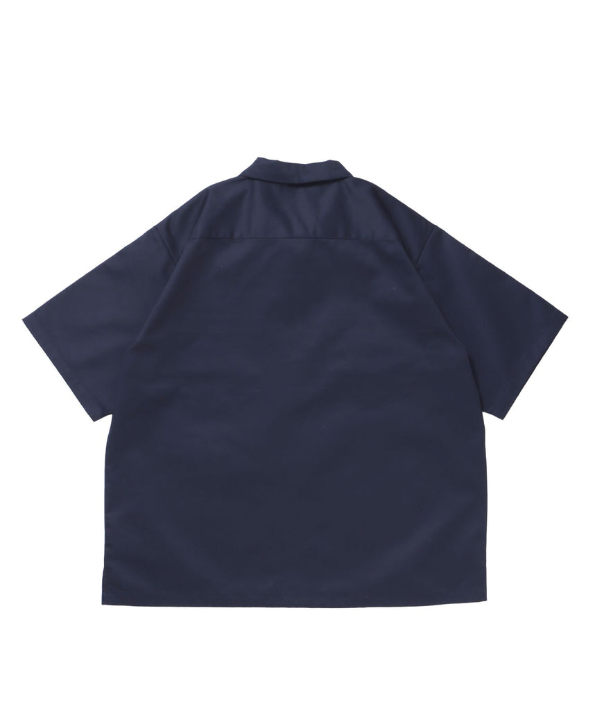 BEN DAVIS（ベンデイビス）】1/2ZIP S/S SHIRT ネイビー – NAVAL