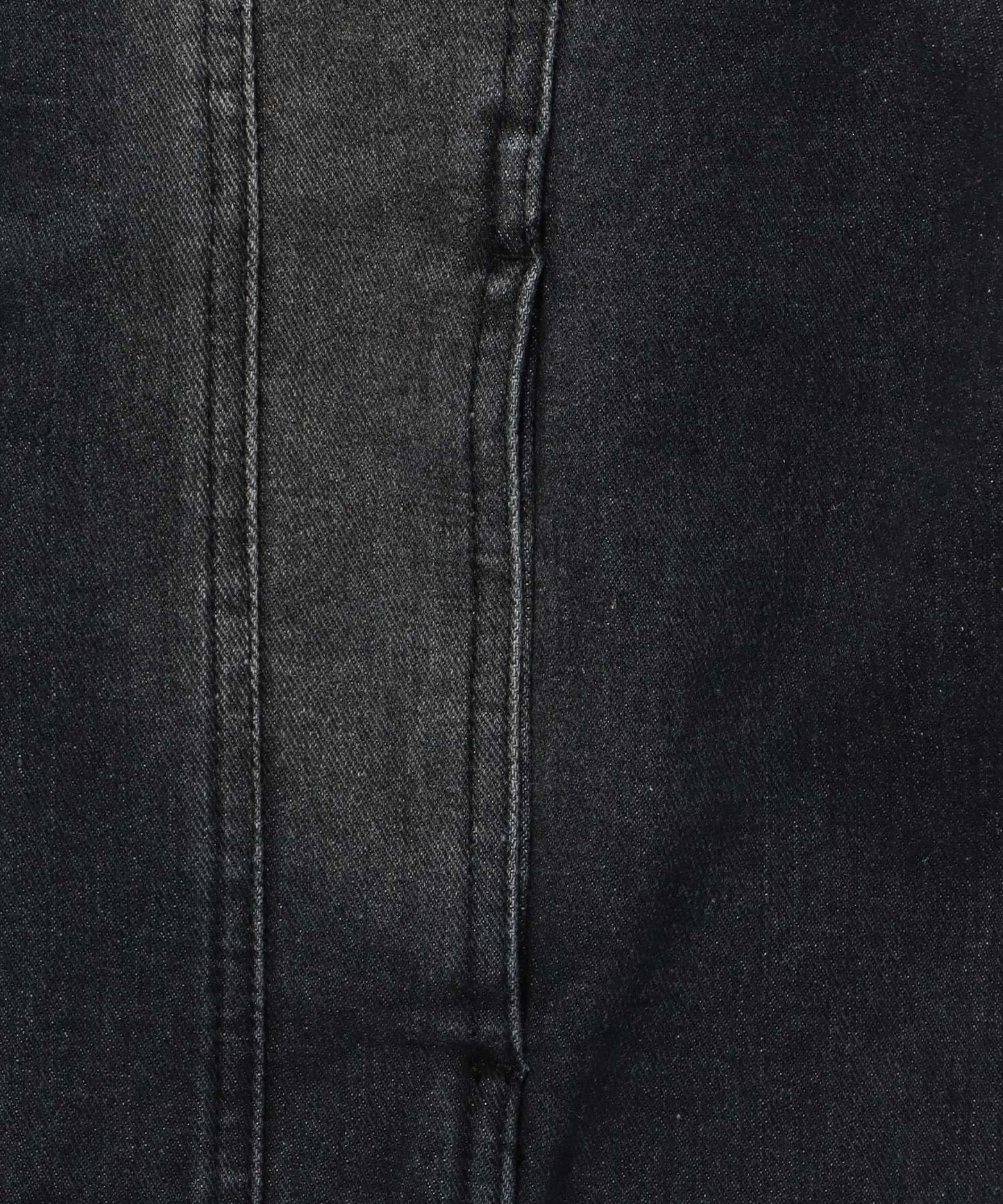 ※WEB限定 / ロールアップスタッズデニム / sqnz star roll-up denim ブラック