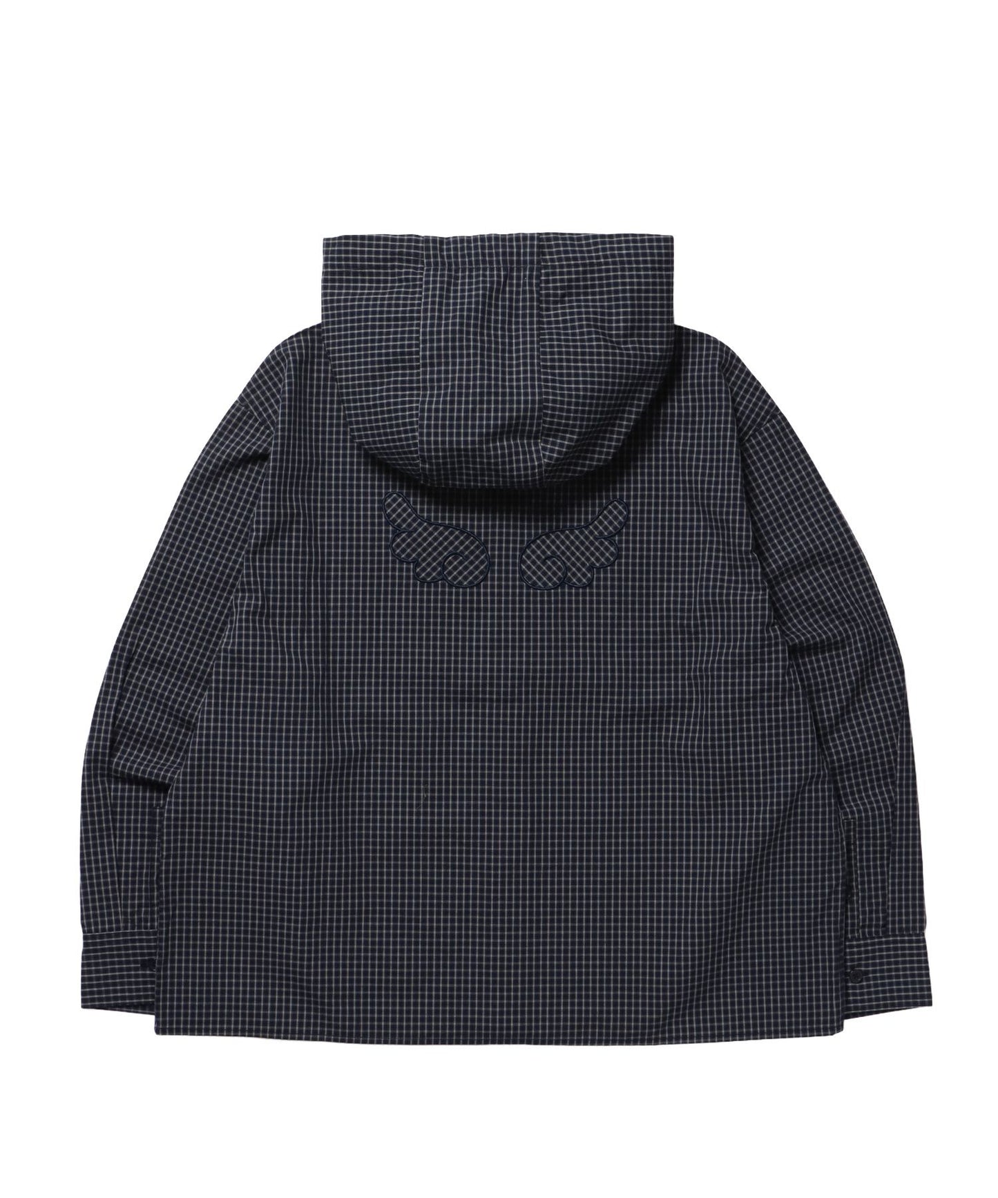 ※WEB限定 / レディースエンジェル長袖シャツ / sqnz angel hooded l/s shirts ネイビー