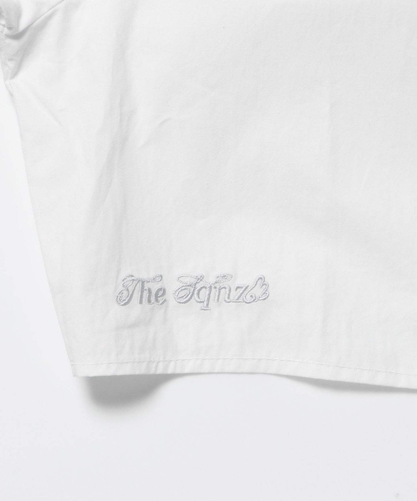 ※WEB限定 / レディースクロップドシャツ / sqnz cropped shirts ホワイト