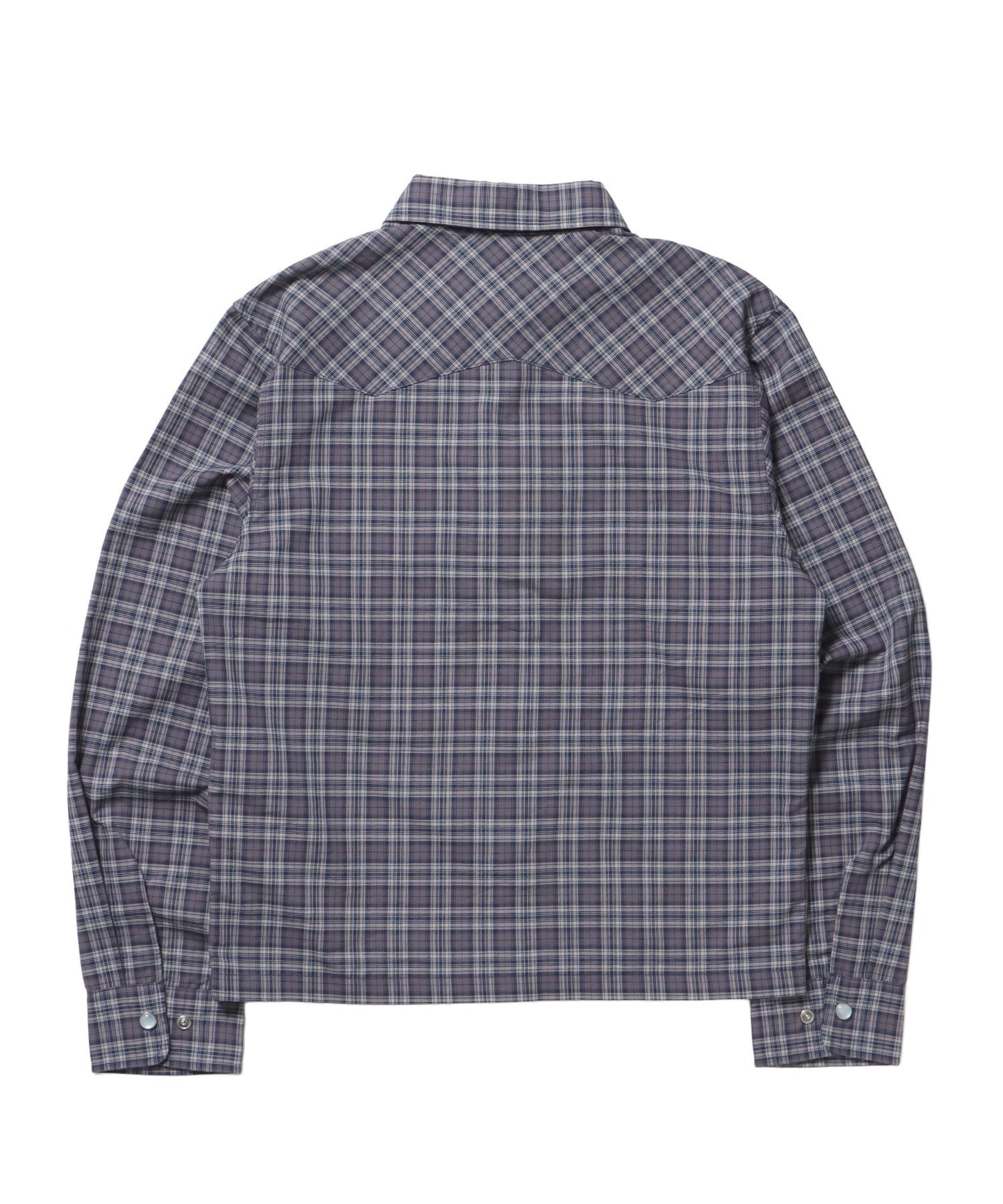 ※WEB限定 / ウエスタン長袖シャツ / sqnz western l/s shirts ネイビー
