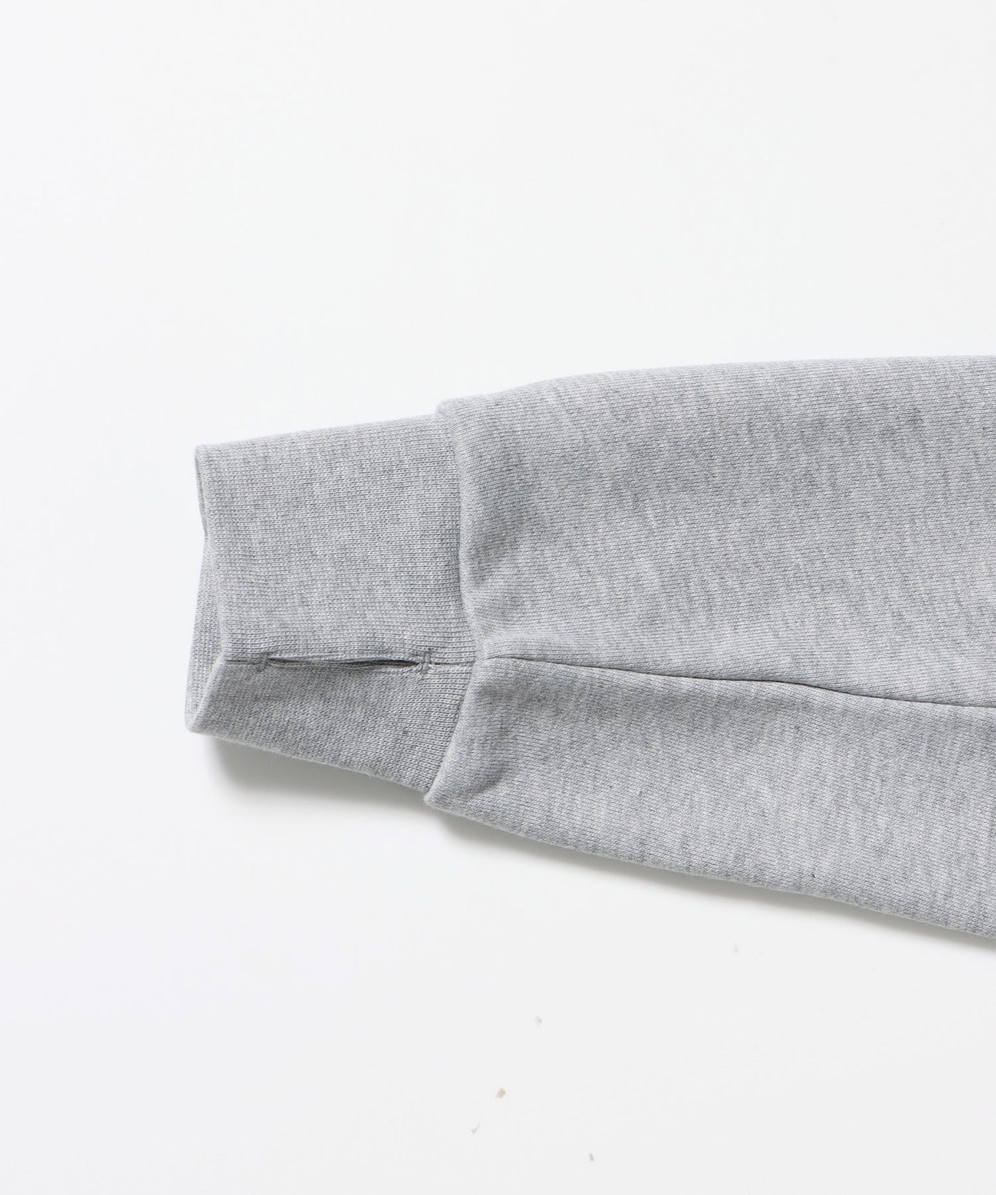 sqnz rhinestone & eyelet zip p/k / ジップパーカー スタッズ ハトメ ラインストーン フーディ 短丈 裏毛 【セットアップ着用可能】 グレー