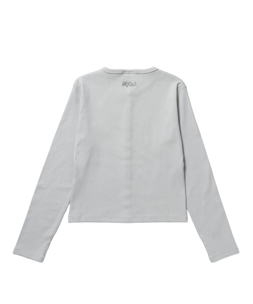 ※WEB限定 / レディースフィットカーディガン / sqnz fit cardigan ライトグレー