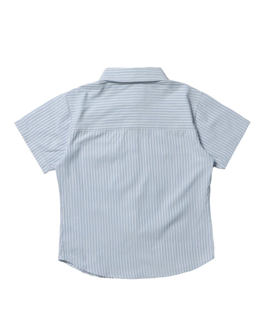※WEB限定 / レディースコンパクトチェックシャツ / sqnz double pocket compact check shirts ライトブルー