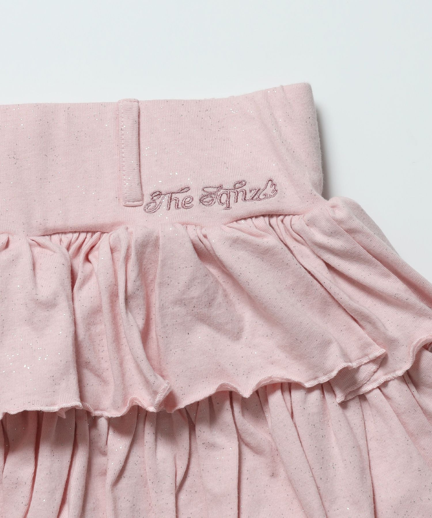 WEB限定 / レディースグリッターフリルミニスカート / sqnz glitter