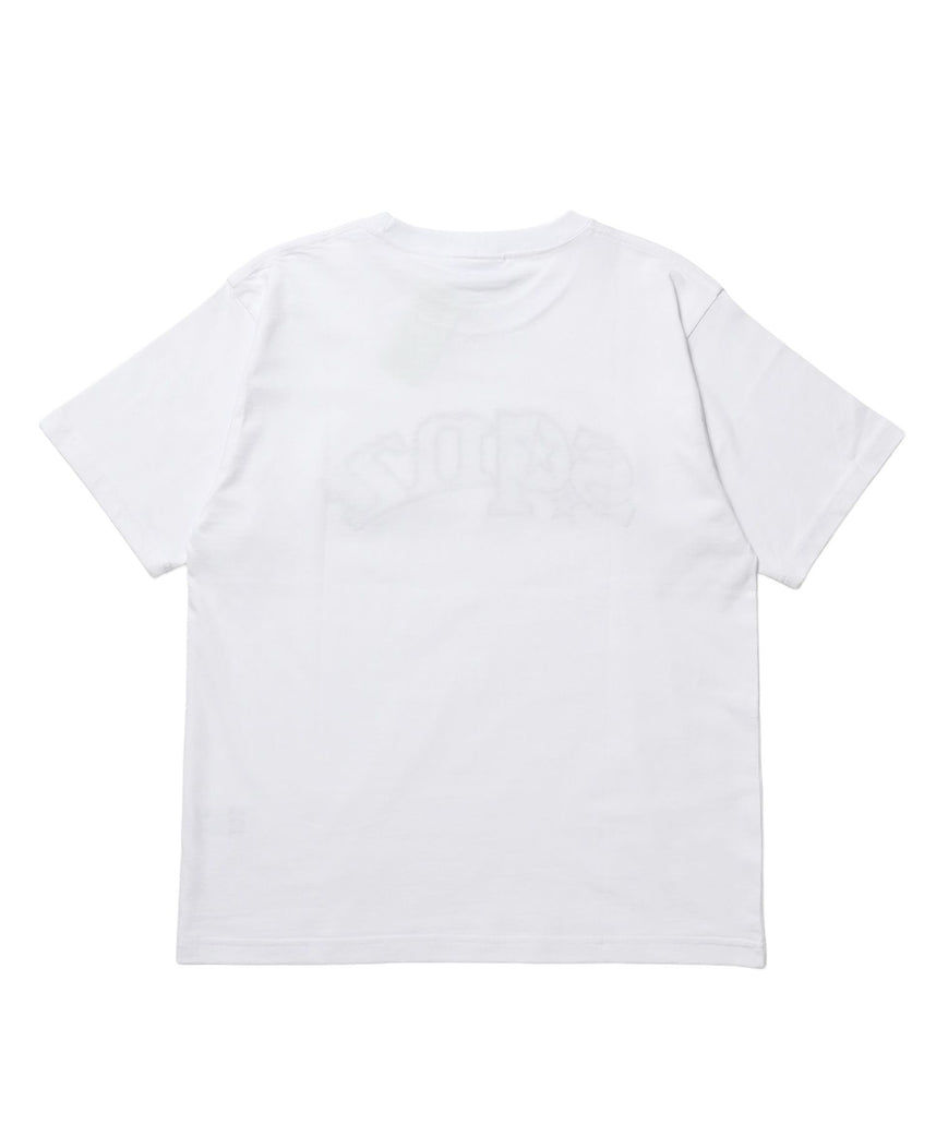 ※WEB限定 /スターロゴ半袖Tシャツ / sqnz star logo checkered applique tee ホワイト系その他