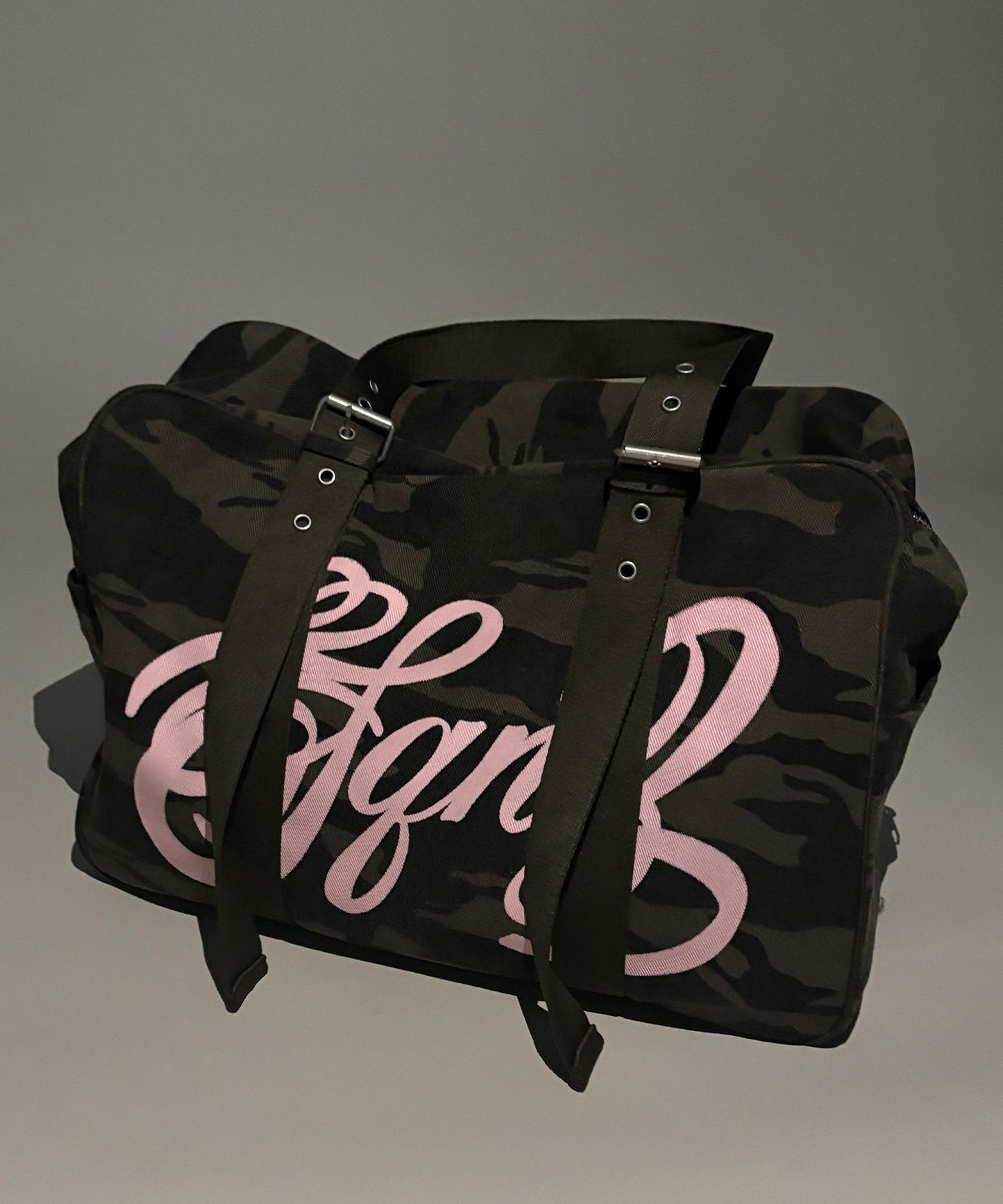 sqnz vintage boston bag / スクール ボストン バック アジャスター 迷彩柄 柄80