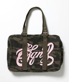 sqnz vintage boston bag / スクール ボストン バック アジャスター 迷彩柄 柄80