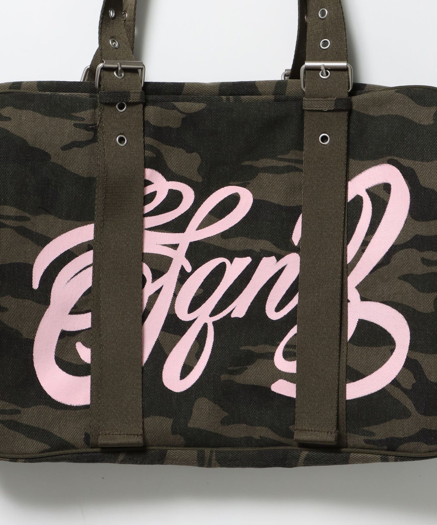 sqnz vintage boston bag / スクール ボストン バック アジャスター 迷彩柄 柄80