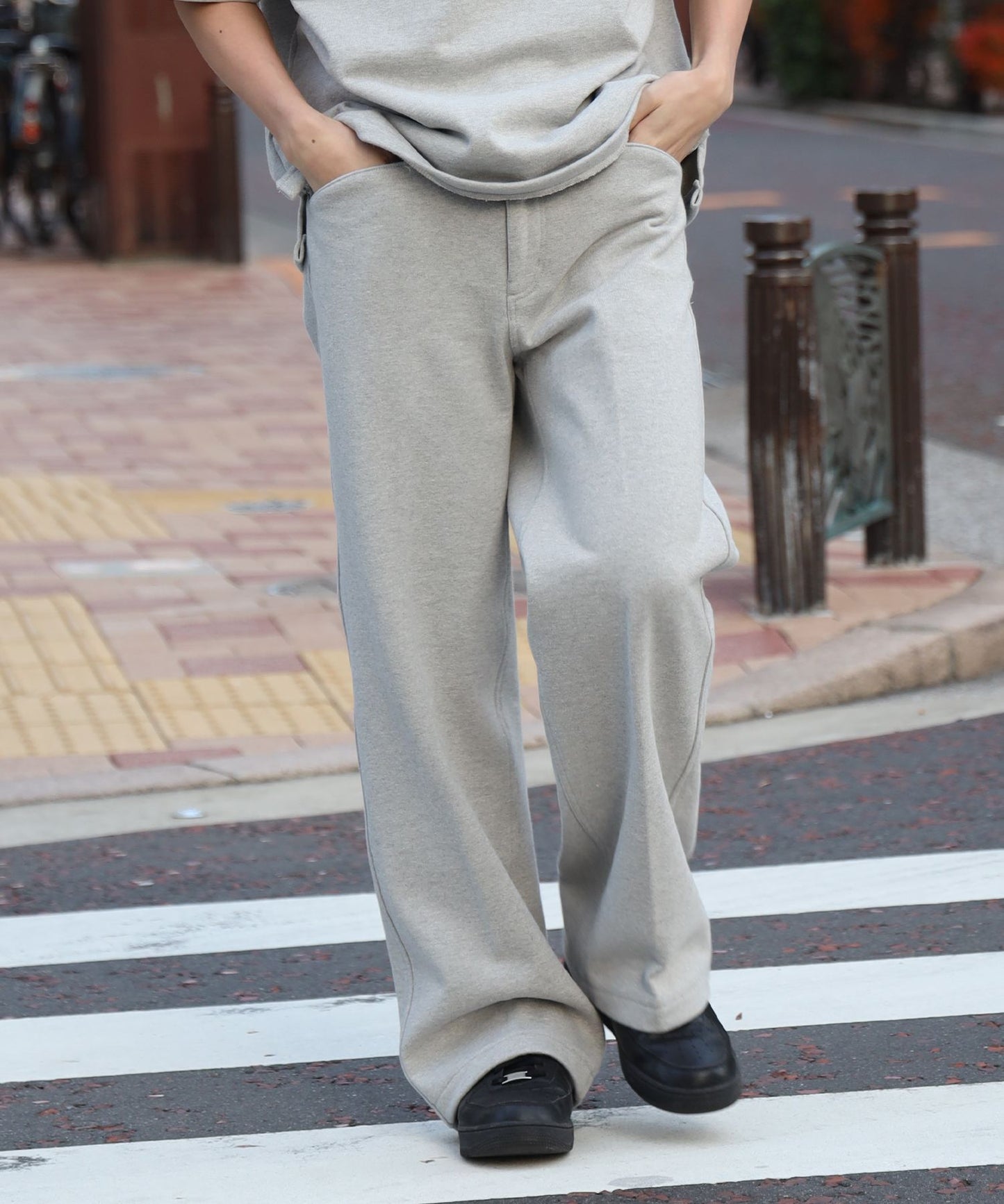 モデル：178cm M.グレー Mサイズ