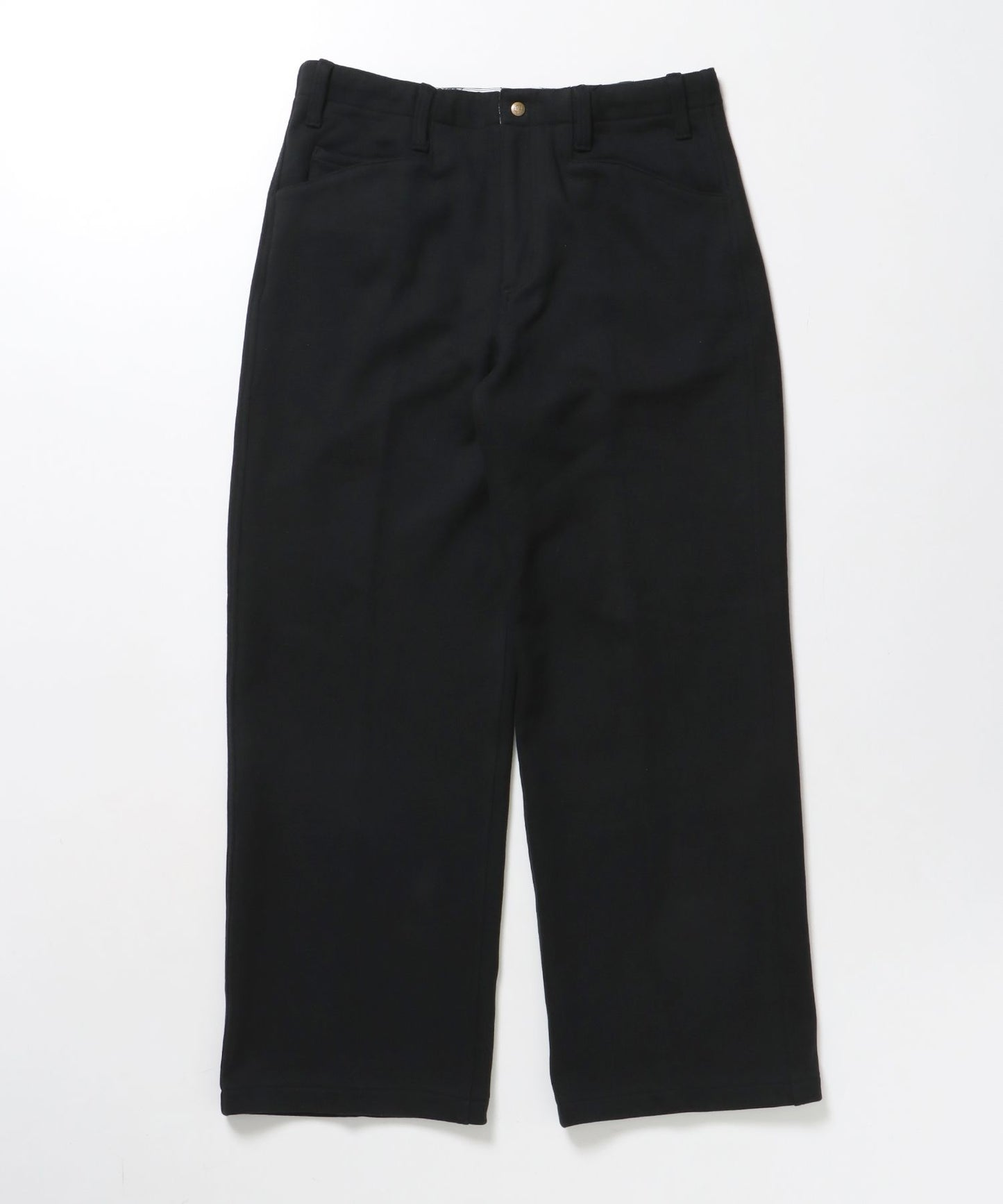 【BEN DAVIS（ベンデイビス）】90TH H.SWEAT EXTRA WIDE PANTS / エクストラワイド スウェット パンツ ヘビーウエイト 裏毛 ドローストリング ≪セットアップ対応≫ ブラック