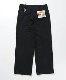 90TH H.SWEAT EXTRA WIDE PANTS / エクストラワイド スウェット パンツ ヘビーウエイト 裏毛 ドローストリング ≪セットアップ対応≫ ブラック